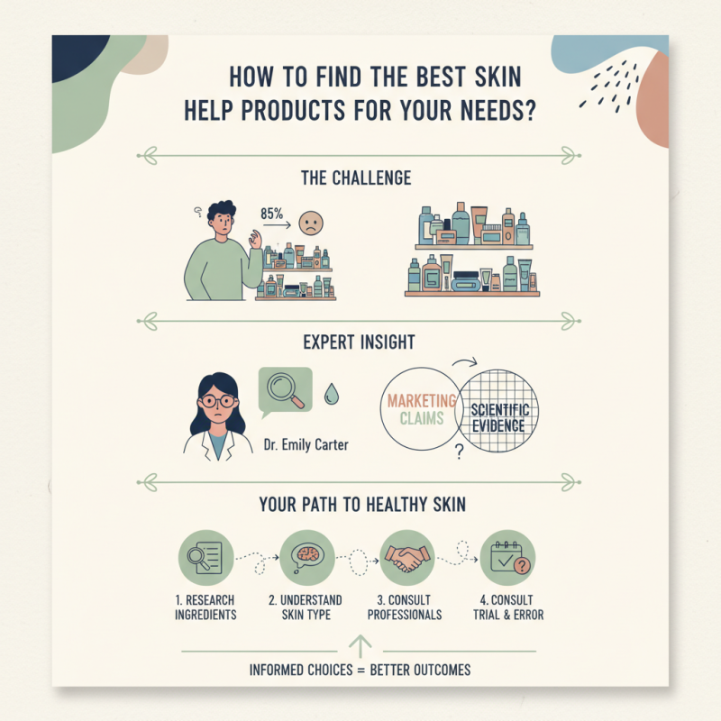 How to Find the Best Skin Help Products for Your Needs?