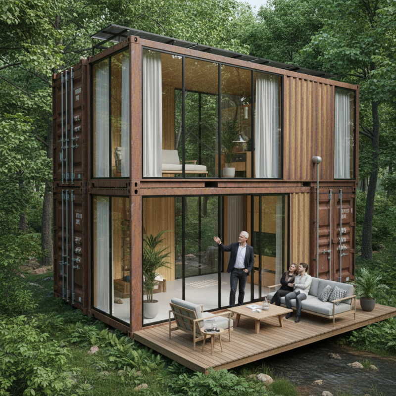 Explore the Benefits of Glass Container House for Sustainable Living?
