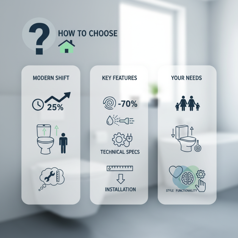 How to Choose the Best Wall Hung Smart Toilet for Your Home?