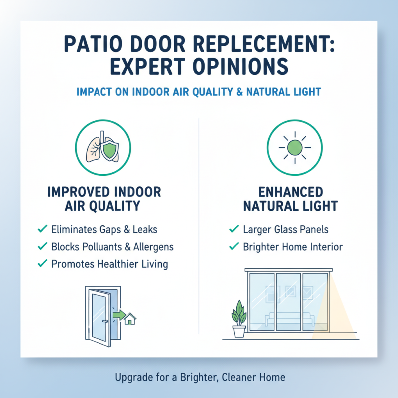 Why Consider Patio Door Replacement for Your Home?