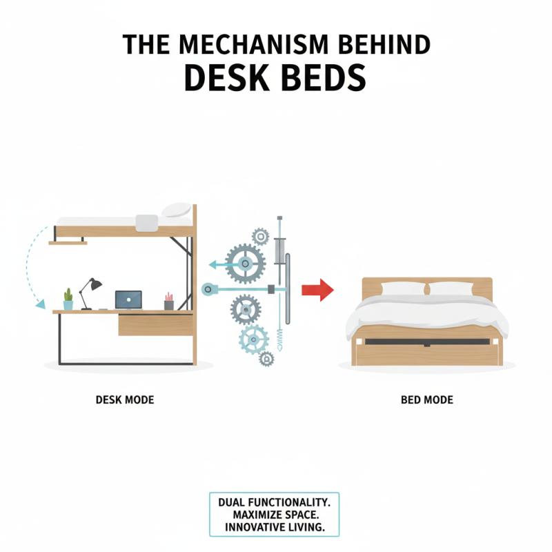 What is a Desk Bed and How Does it Save Space?