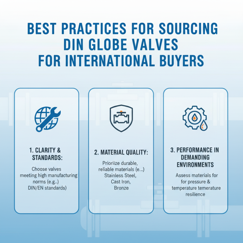Best Din Globe Valves for Global Buyers Using Latest Standards?