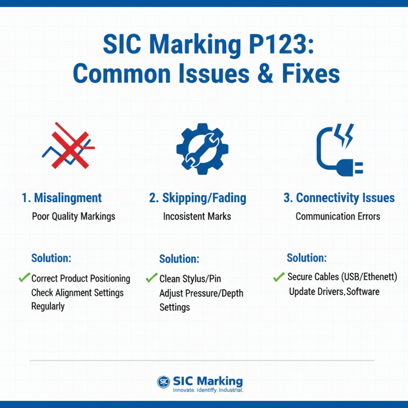 How to Use SIC Marking P123 for Efficient Product Tracking?