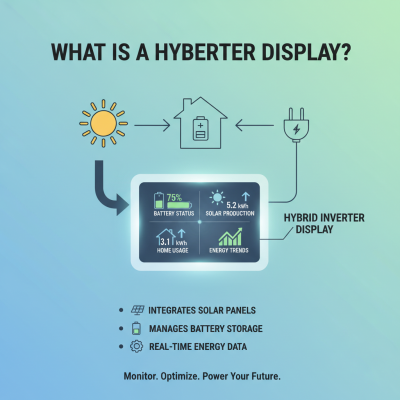 What is Hybrid Inverter Display and How Does It Work?