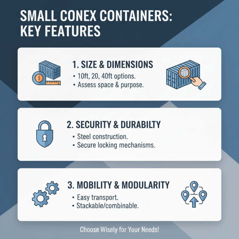Best Small Conex Container Options for Global Buyers?