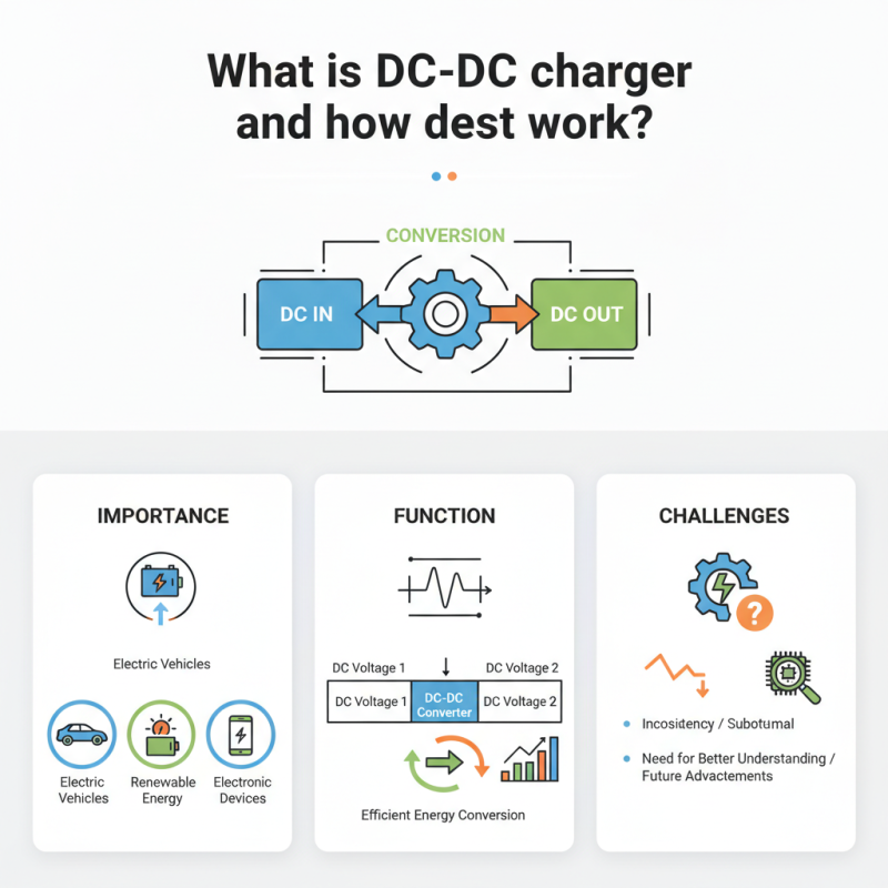 What is a DC-DC charger and how does it work?