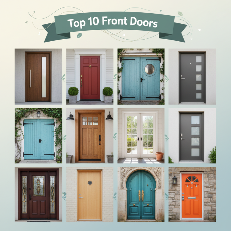 Top 10 Front Doors to Upgrade Your Home Aesthetic?
