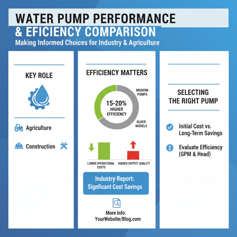 Top 10 Water Pumps in China for Global Buyers?