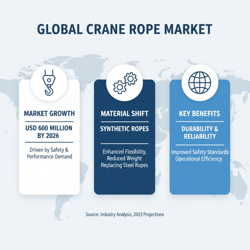 2026 Best Lifting Crane Rope Options for Global Buyers?
