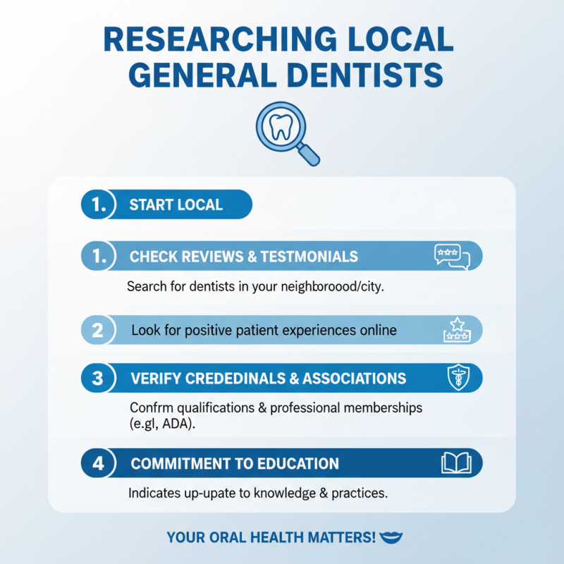 How to Choose the Right General Dentist for Your Needs?