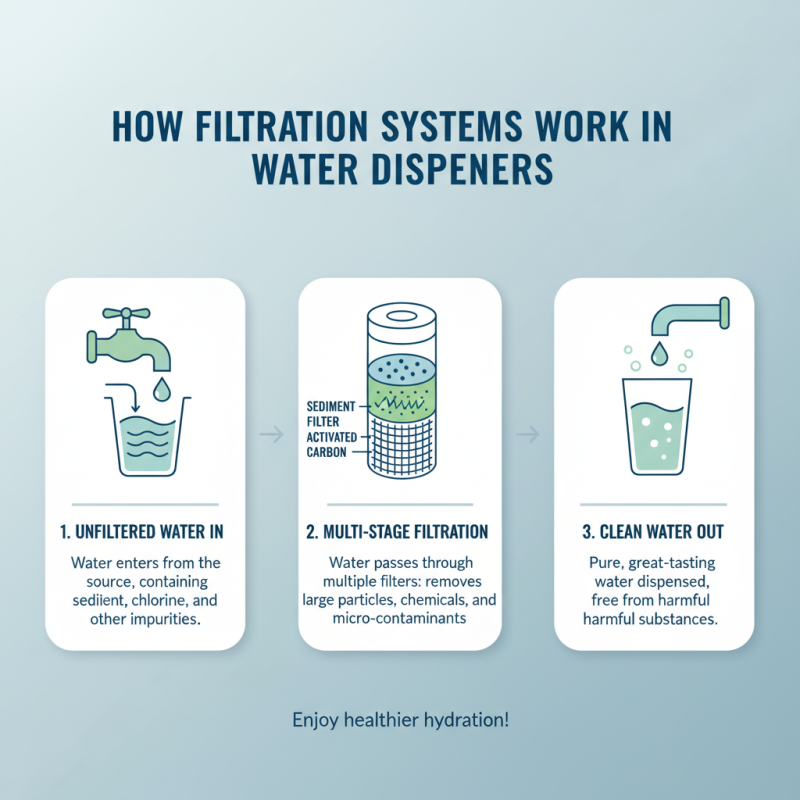 What is a filtered water dispenser and how does it work?