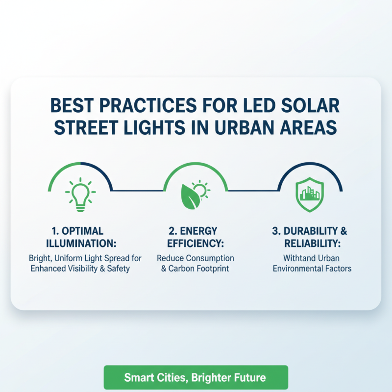 2026 Best Led Solar Street Light Options for Sustainable Urban Lighting?