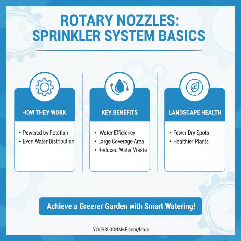 What is the Function of Rotary Nozzles in Sprinkler Systems?