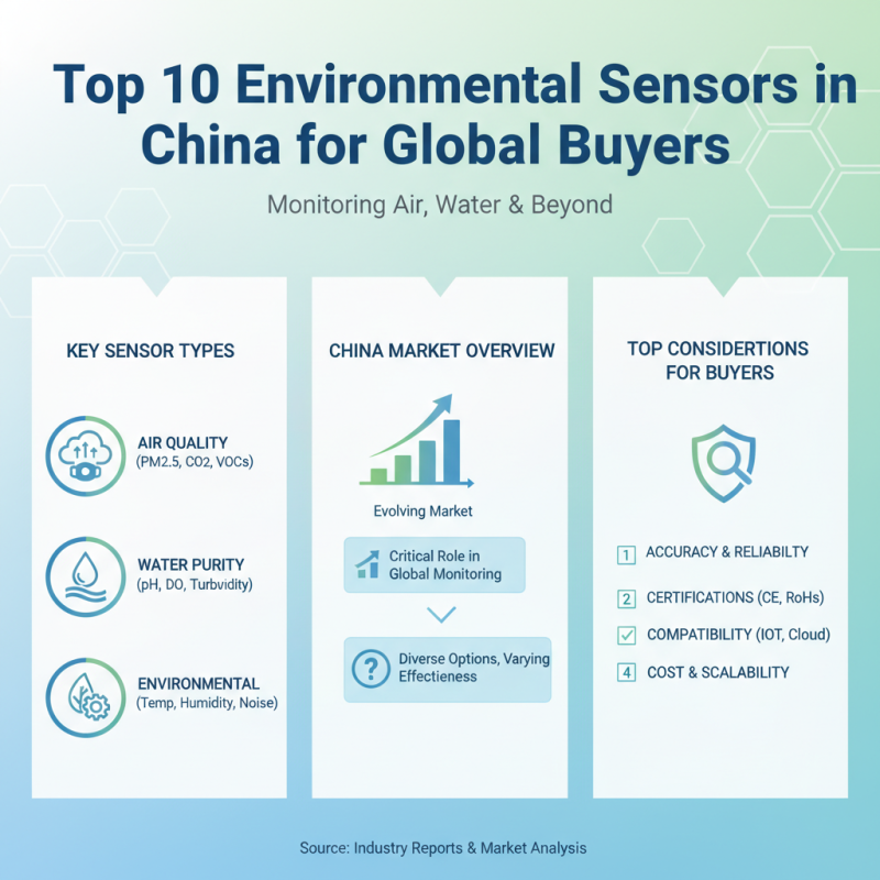 Top 10 Environmental Sensors in China for Global Buyers?