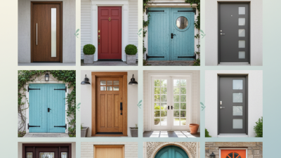 Top 10 Front Doors to Upgrade Your Home Aesthetic?