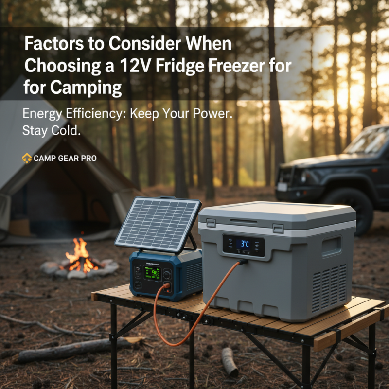 Best 12v Fridge Freezer for Your Camping Needs?
