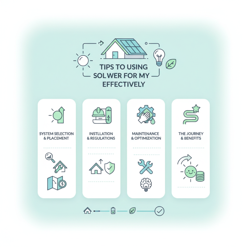 Tips for Using Solar Power for My Home Effectively?