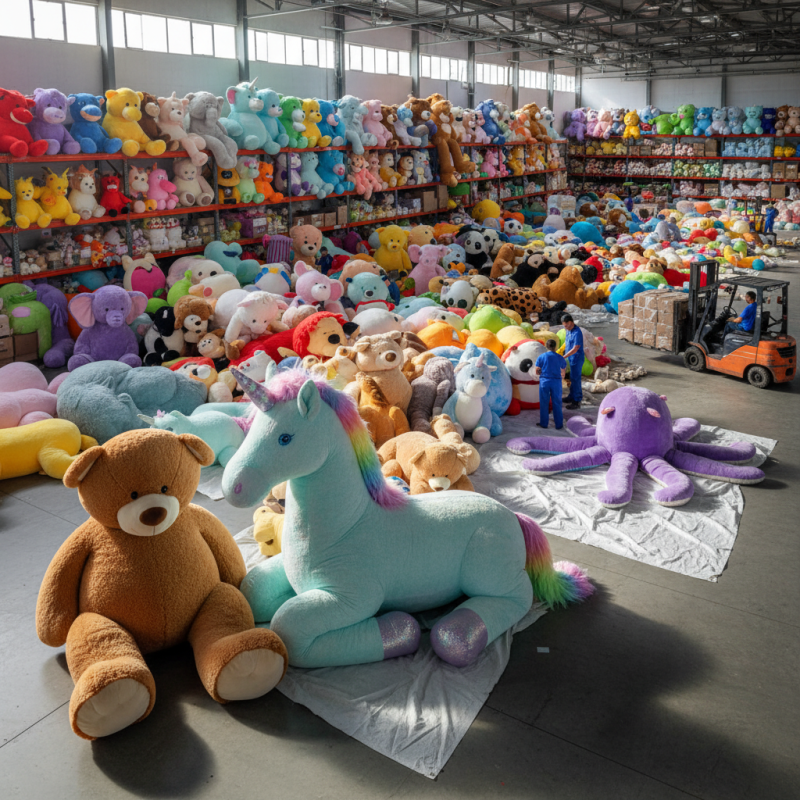 China Top 10 Giant Soft Toy Manufacturers for Global Buyers?