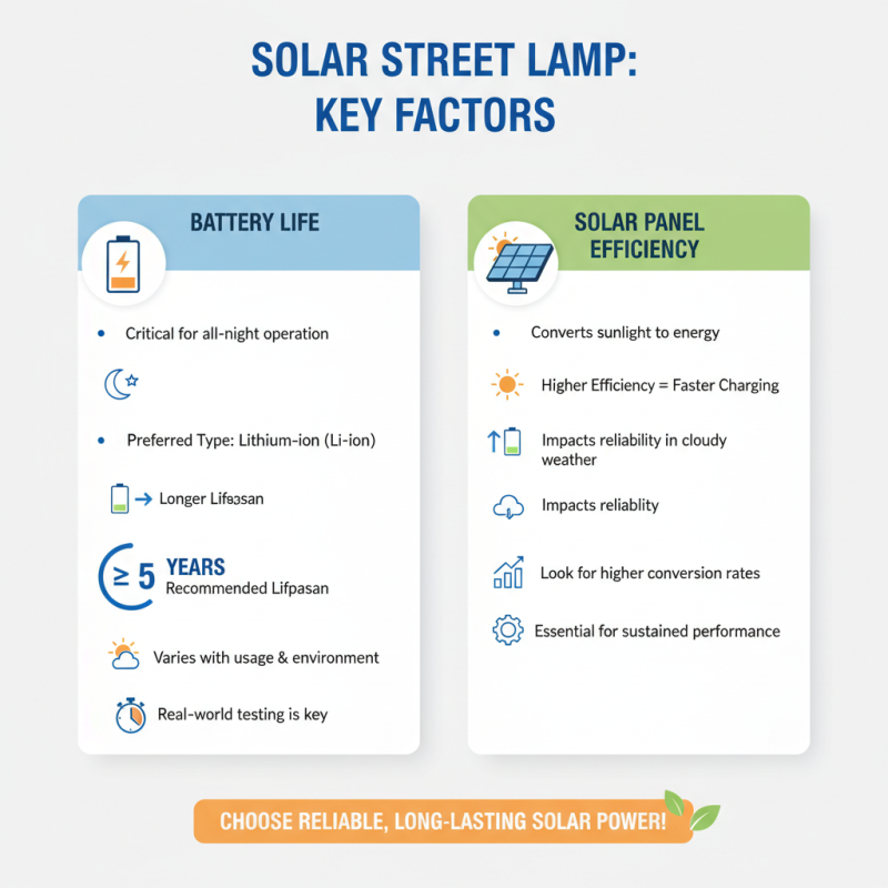 How to Choose the Best Solar Street Lamp for Your Needs?
