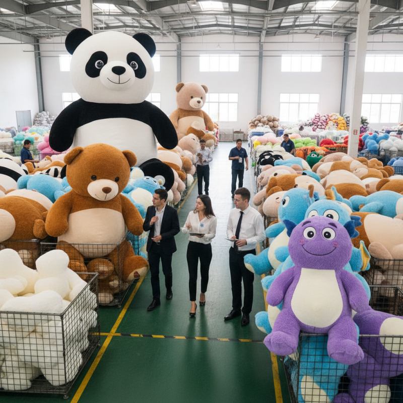 Top Giant Soft Toy Suppliers in China for Global Buyers?