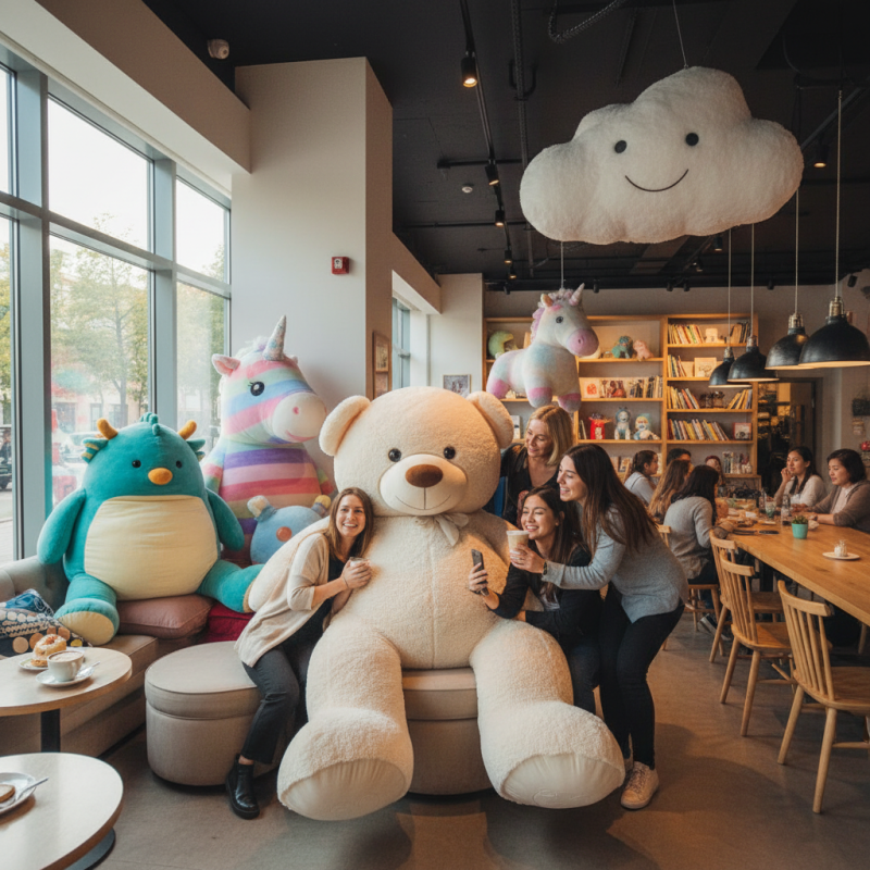 Why You Should Buy Giant Soft Toys for Your Business?