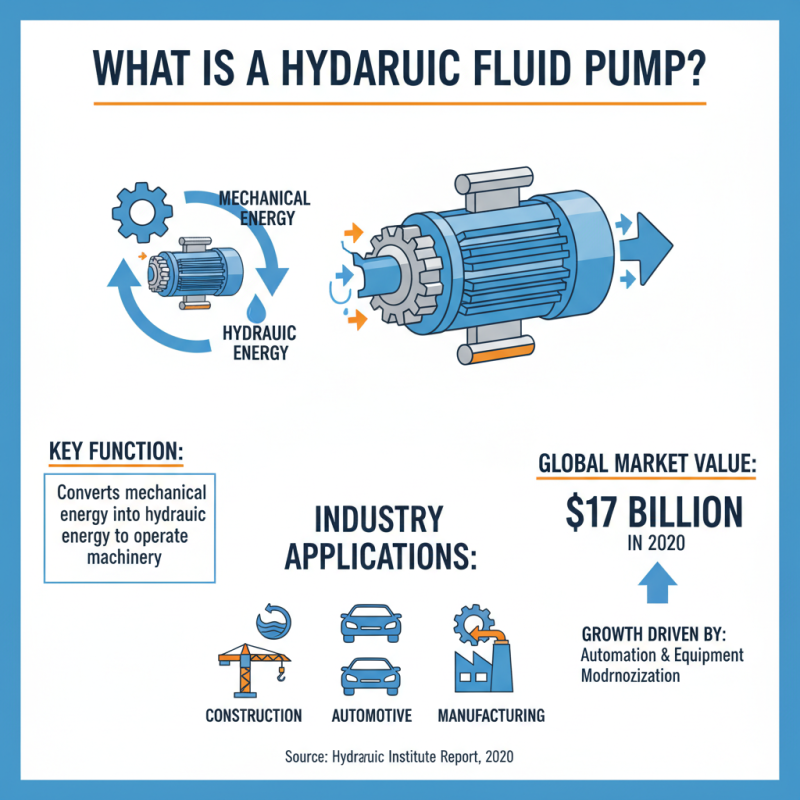 What is a Hydraulic Fluid Pump and How Does it Work?