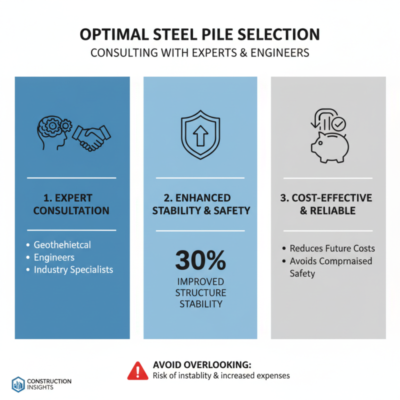How to Choose Steel Piles for Your Construction Projects?
