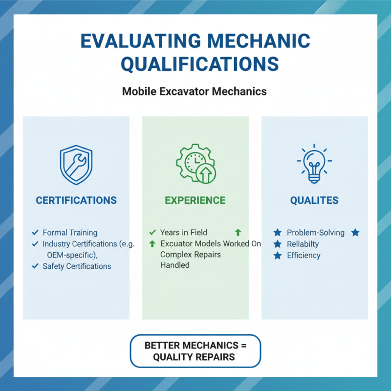 Top 10 Tips for Finding Mobile Excavator Mechanics Near You?