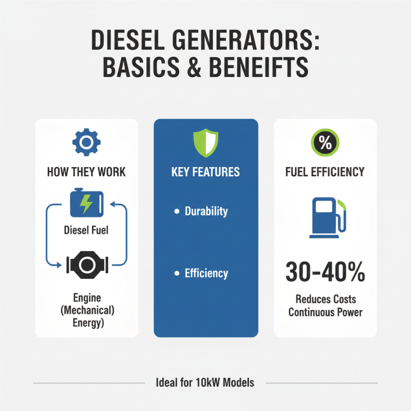 Why Choose a Generator Diesel 10kw for Your Power Needs?