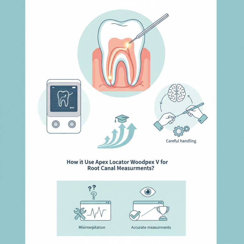 How to Use Apex Locator Woodpex V for Accurate Root Canal Measurements?