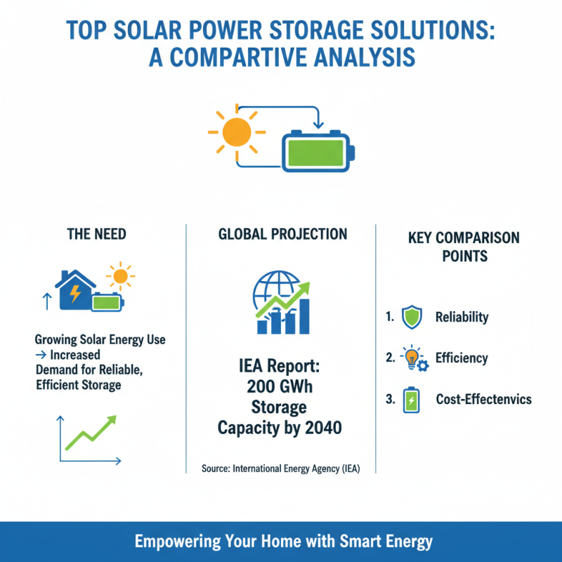 Top 10 Solar Power Storage Solutions for Your Home Needs?