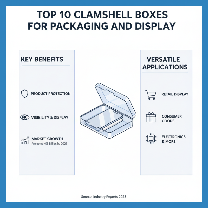 10 Best Clamshell Boxes for Packaging and Display Needs?