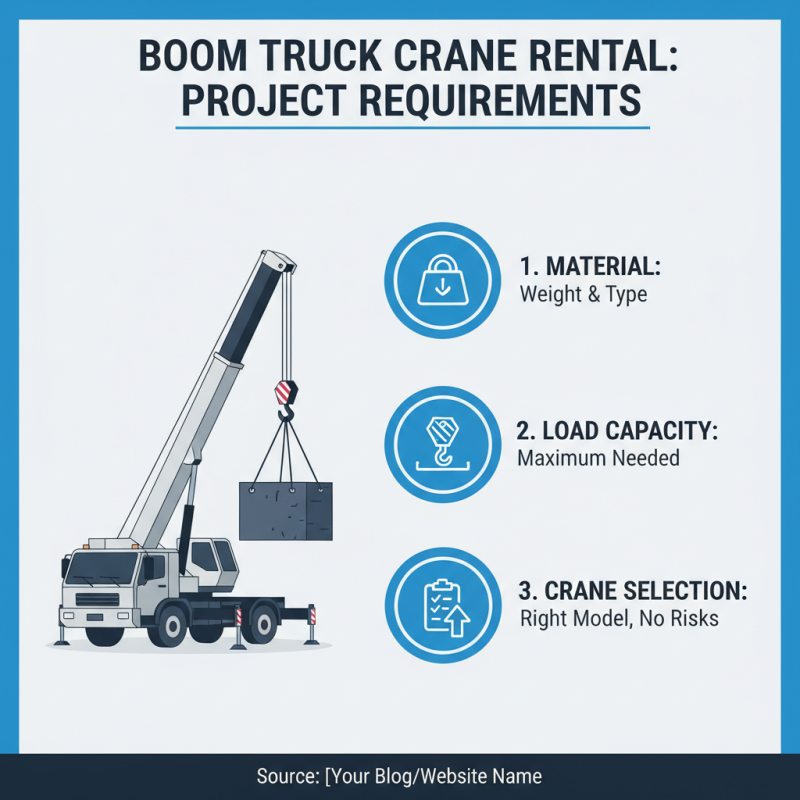 How to Choose the Right Boom Truck Crane Rental for Your Project?