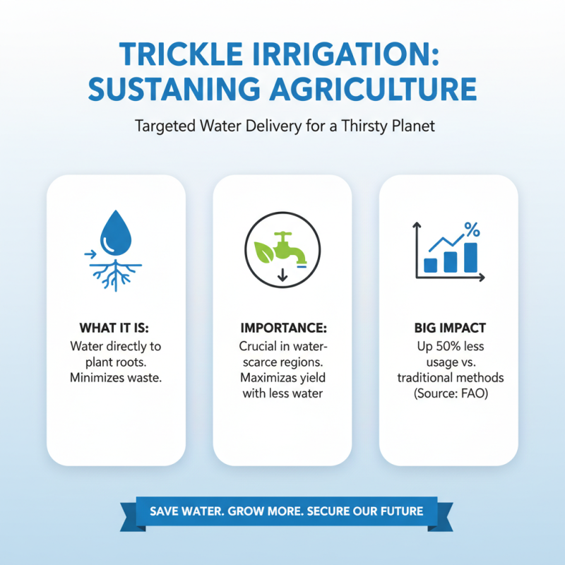 What is Trickle Irrigation and How Does It Work?