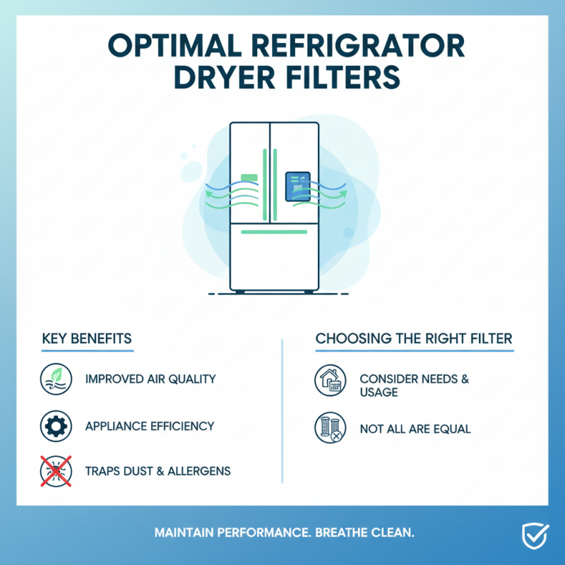 Best Refrigerator Dryer Filter Options for Optimal Performance?