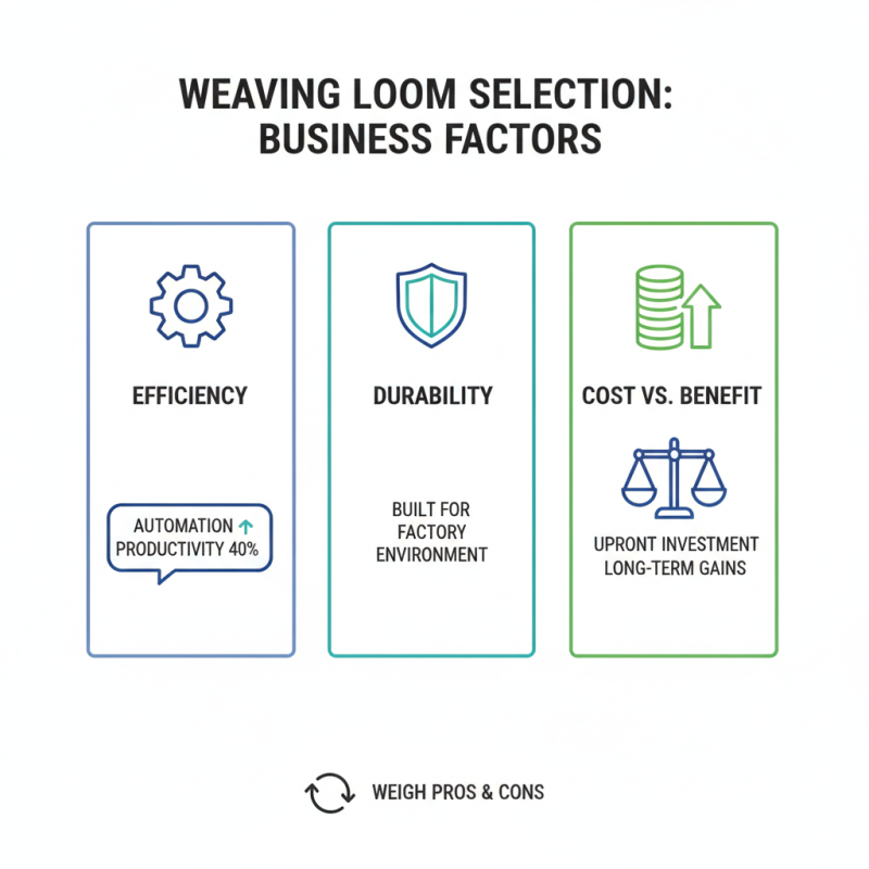 Why Choose a Weaving Loom Machine for Your Business Needs?