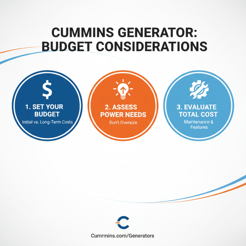 How to Choose the Right Cummens Generator Set for Your Needs?