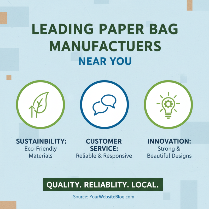 Top 10 Paper Bag Manufacturers Near Me for Quality Bags?