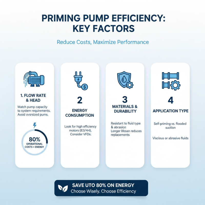 How to Choose the Right Priming Pump for Your Needs in 2026?