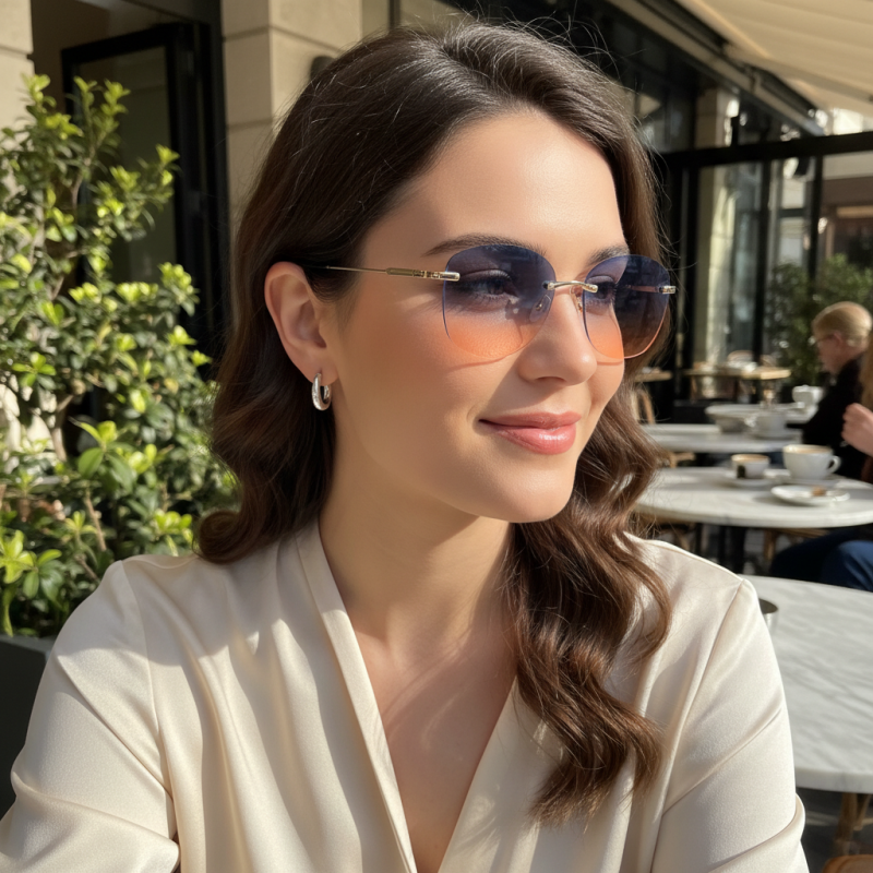 Why Choose Rimless Sunglasses for Fashion and Comfort?
