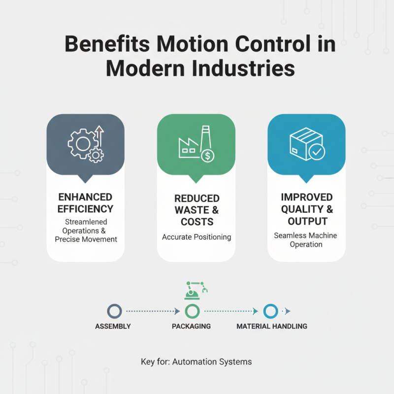 Why Motion Control is Essential for Modern Automation Systems?