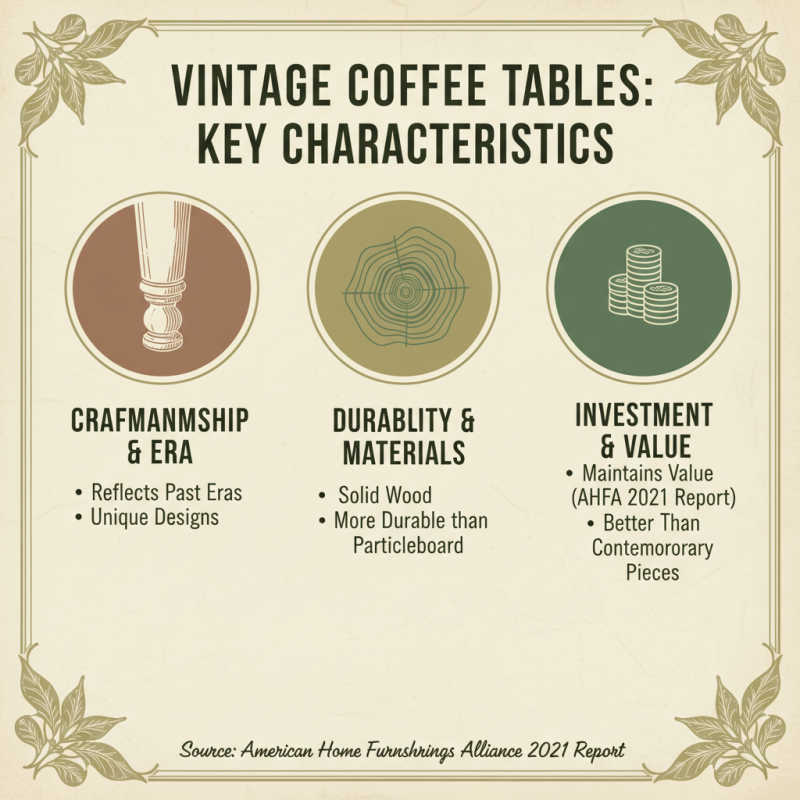 How to Choose the Perfect Vintage Coffee Table for Your Home?