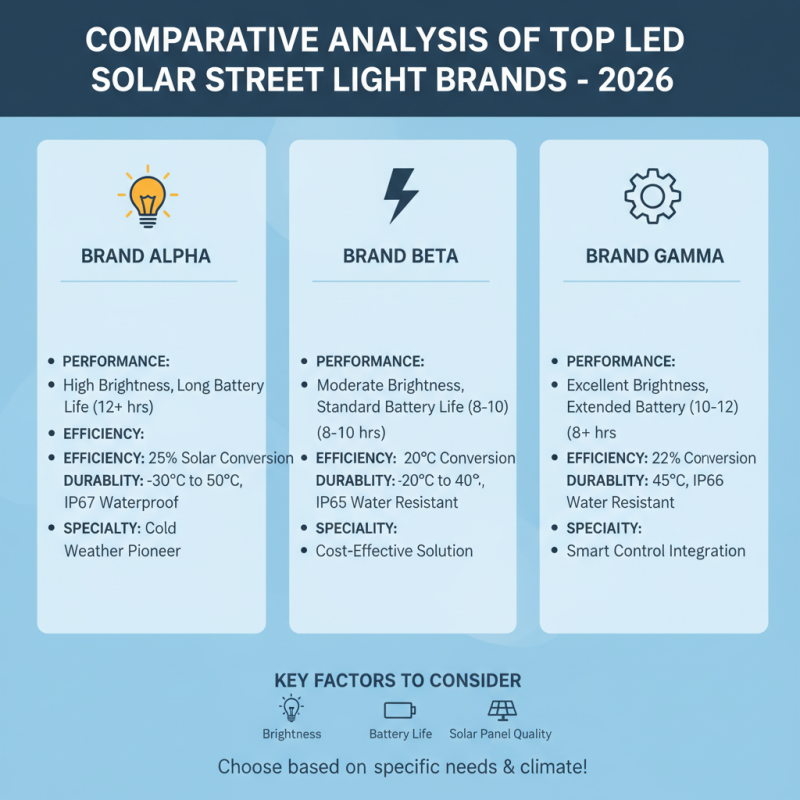2026 Best Led Solar Street Light Options for Sustainable Urban Lighting?