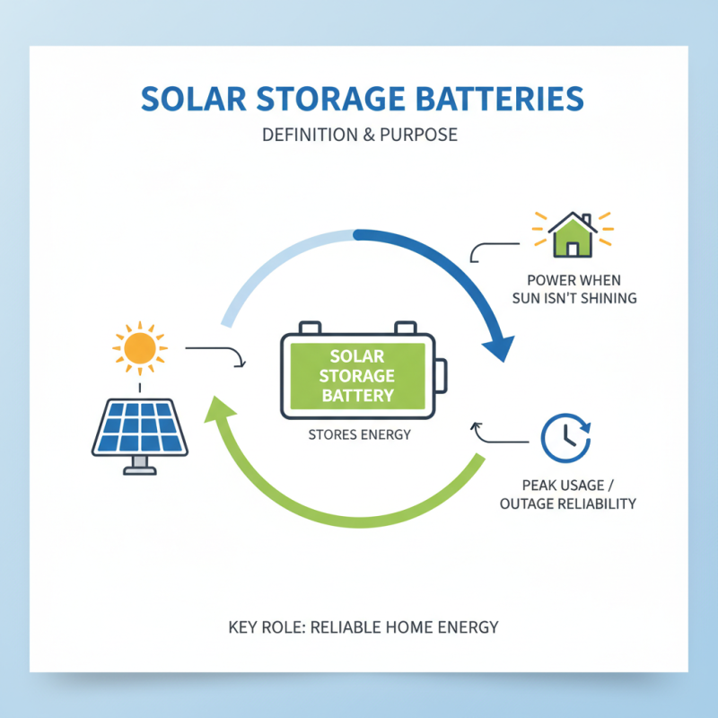 What is a Solar Storage Battery and How Does It Work?