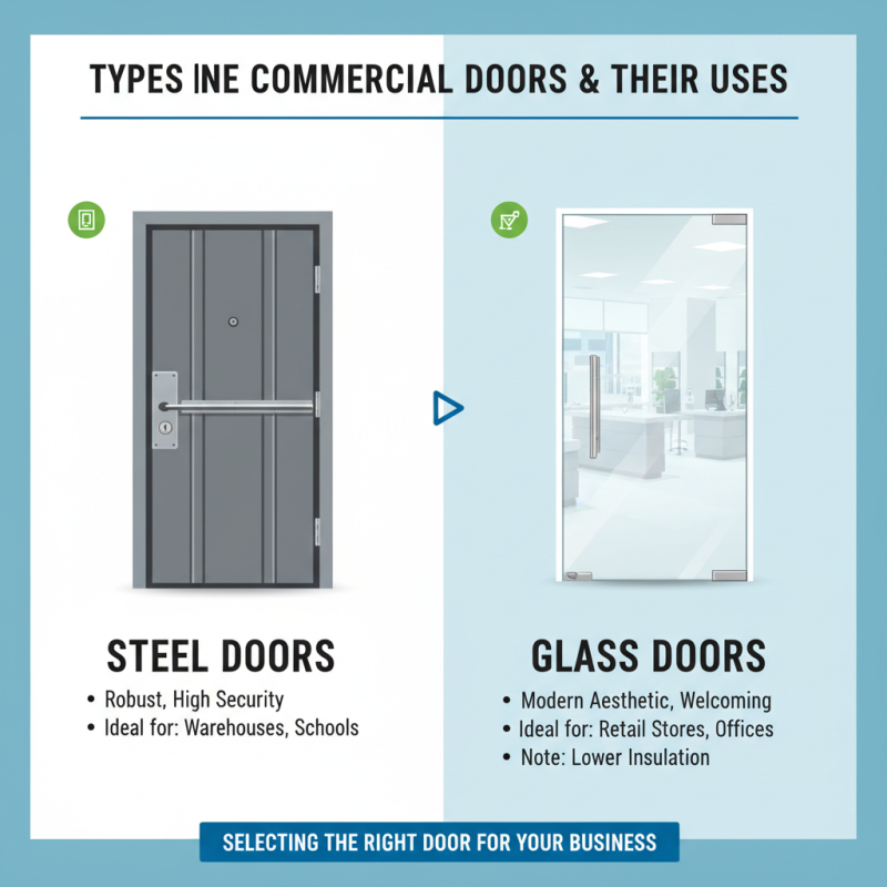 How to Choose the Best Commercial Doors for Your Business?