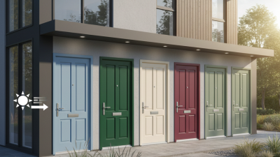 How to Choose the Right Coloured UPVC Doors for Your Home?