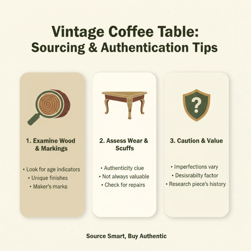 How to Choose the Perfect Vintage Coffee Table for Your Home?