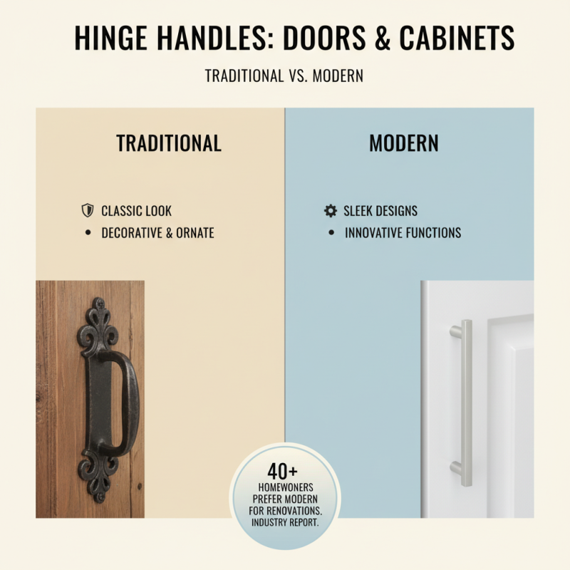 How to Choose the Right Hinge Handle for Your Doors and Cabinets?