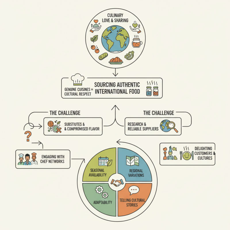 How to Source Authentic International Food for Your Business?