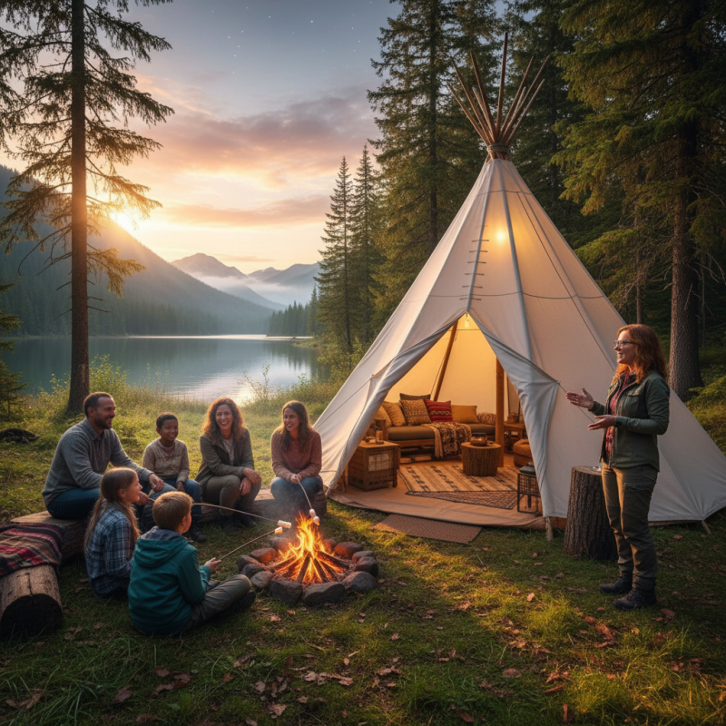 China Top Tipi Tents for Unique Outdoor Living Experiences?